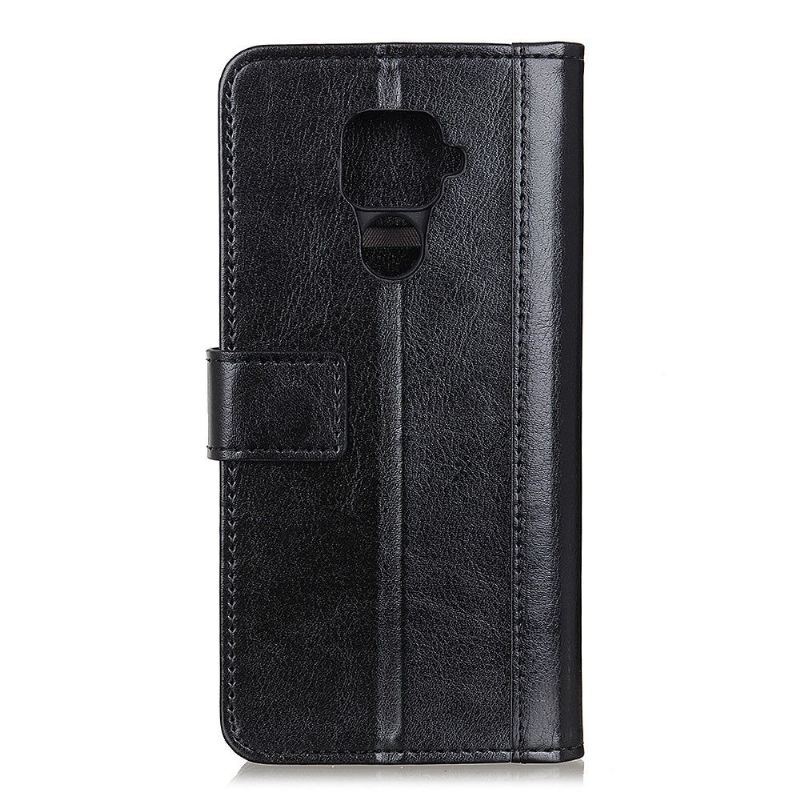 Etui Folio do Xiaomi Redmi Note 9 Premium Sztuczna Skóra Z Nitami