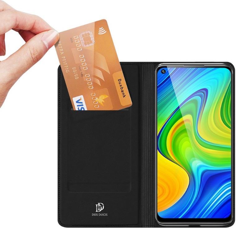 Etui Folio do Xiaomi Redmi Note 9 Satynowa Powłoka