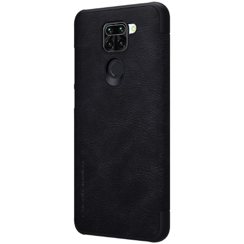 Skórzany Futerał do Xiaomi Redmi Note 9 Nillkin Qin Faux Leather