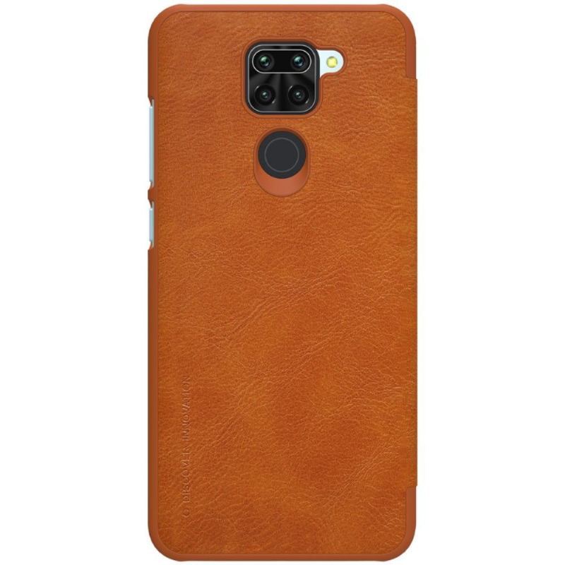 Skórzany Futerał do Xiaomi Redmi Note 9 Nillkin Qin Faux Leather