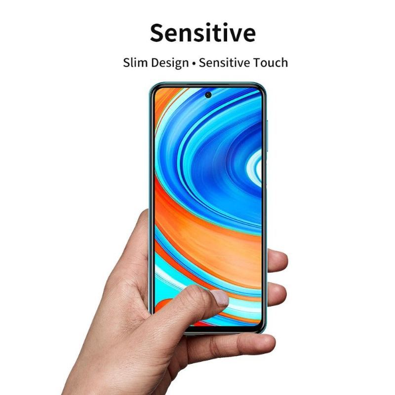 Xiaomi Redmi Note 9 Pełnowymiarowa Osłona Ekranu Ze Szkła Hartowanego