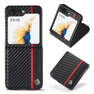 Etui Samsung Galaxy Z Flip 5 Linia Z Włókna Węglowego