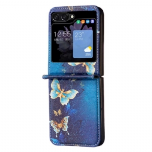 Etui Samsung Galaxy Z Flip 5 Motyle Etui Ochronne