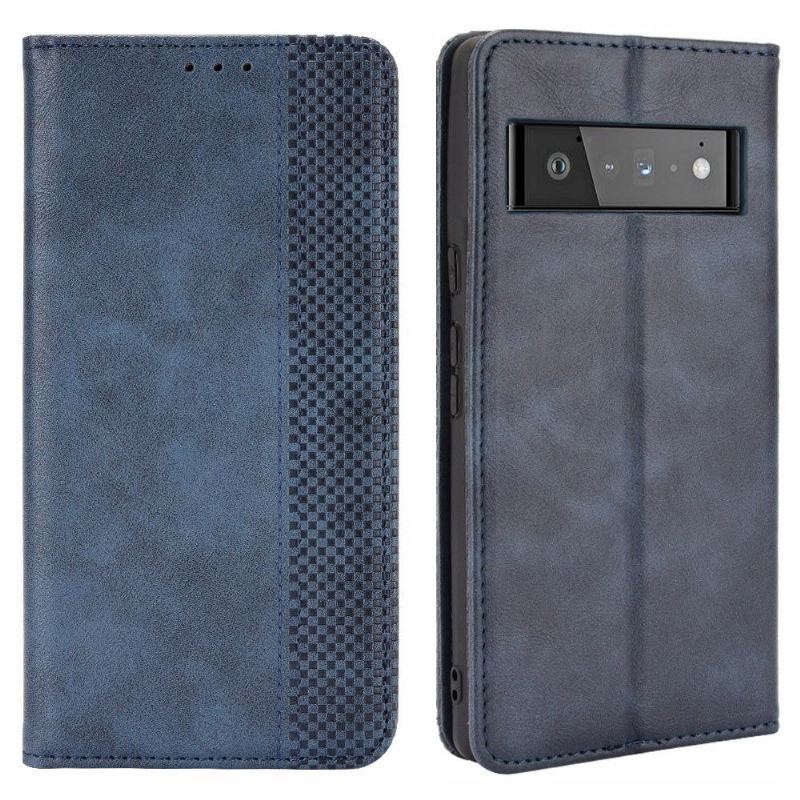 Etui do Google Pixel 6 Pro Anti-fall Cirénius Style Skóra