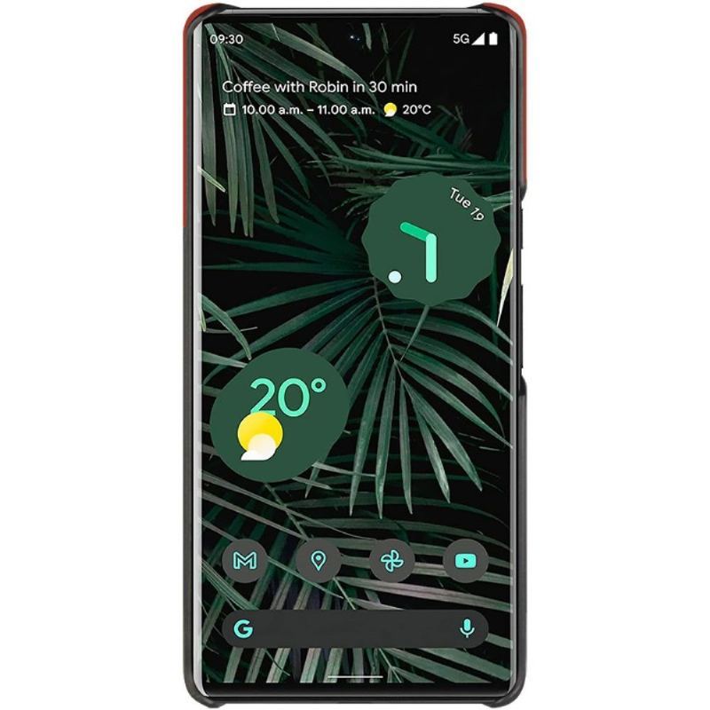 Etui do Google Pixel 6 Pro Classic Imak Dwukolorowa Sztuczna Skóra