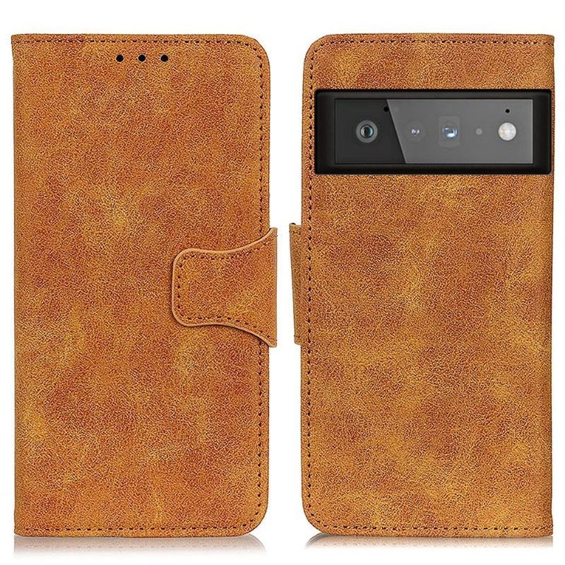 Etui do Google Pixel 6 Pro Edouard Faux Leather Vintage