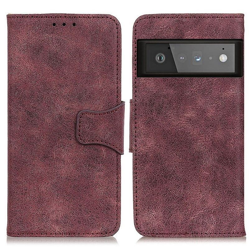 Etui do Google Pixel 6 Pro Edouard Faux Leather Vintage