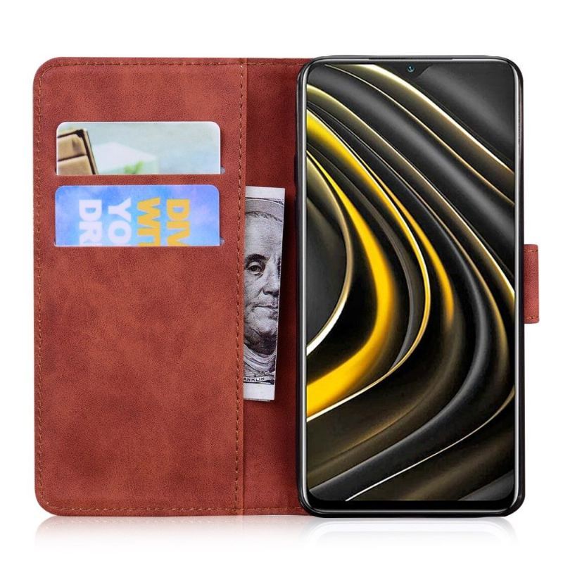 Etui Folio do Google Pixel 6 Pro Classic Etui Ochronne Kolorowa Ochrona Motyla