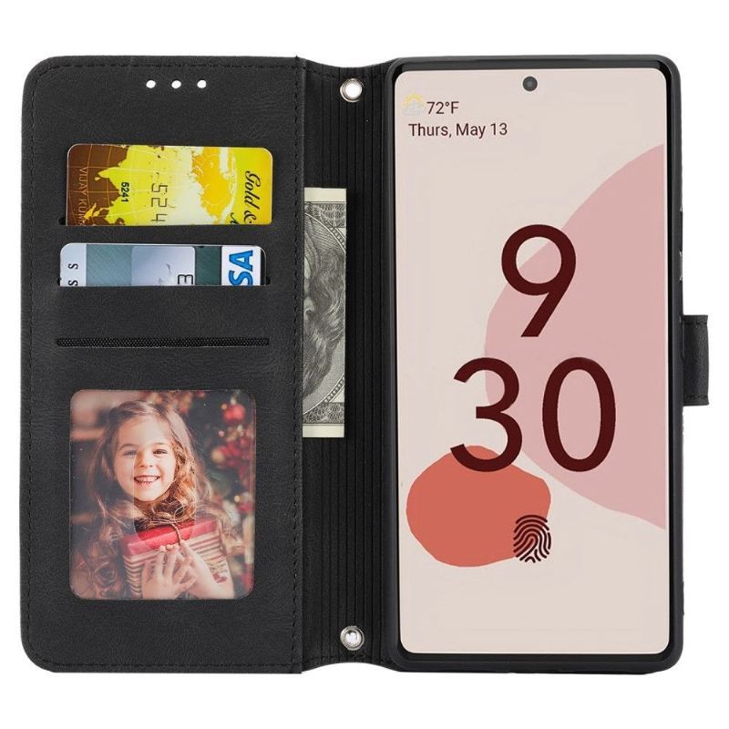 Etui Folio do Google Pixel 6 Pro Jackie Faux Leather