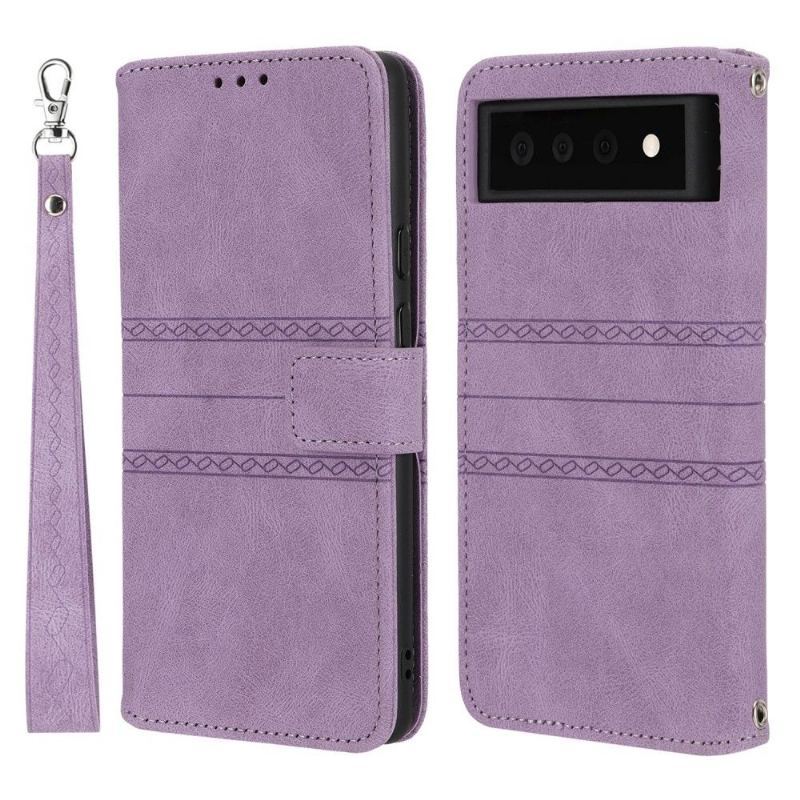 Etui Folio do Google Pixel 6 Pro Jackie Faux Leather