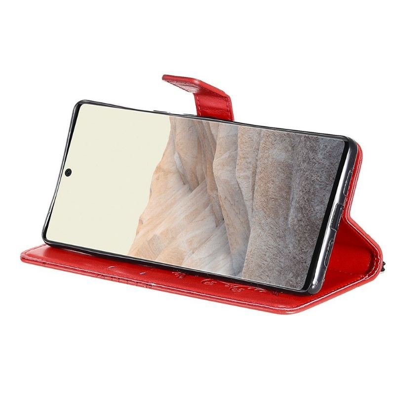 Etui Folio do Google Pixel 6 Pro Obsługa Funkcji Motyli