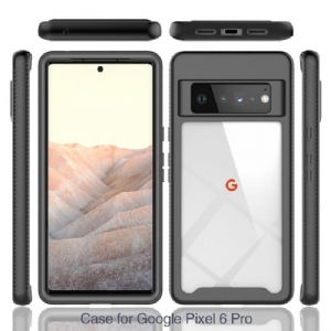 Futerały do Google Pixel 6 Pro Hybrid Shockproof Clear Back