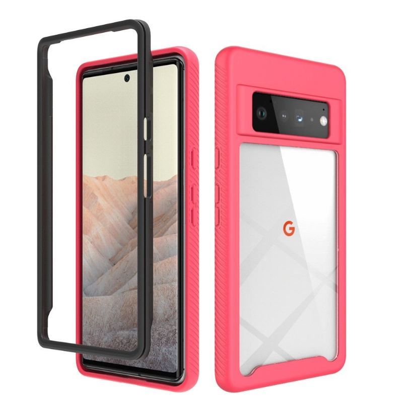 Futerały do Google Pixel 6 Pro Hybrid Shockproof Clear Back