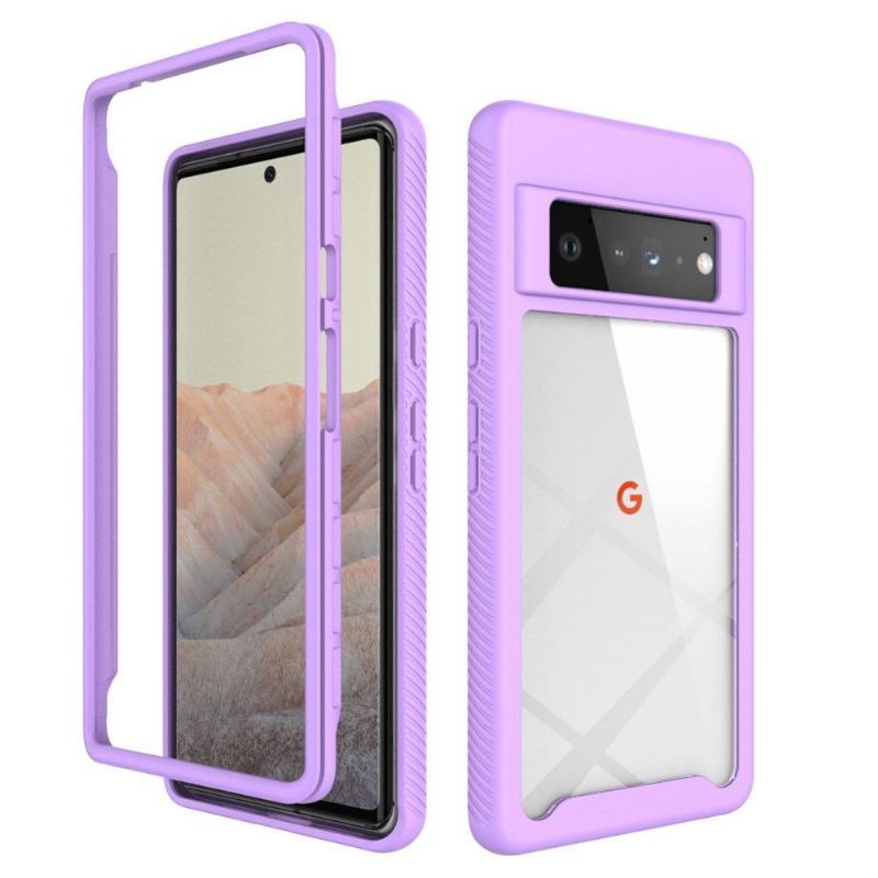 Futerały do Google Pixel 6 Pro Hybrid Shockproof Clear Back