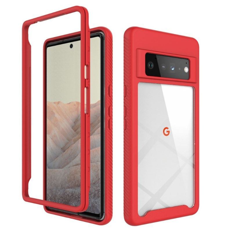 Futerały do Google Pixel 6 Pro Hybrid Shockproof Clear Back