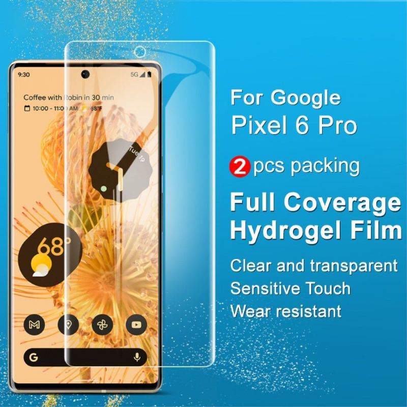 Hydrożelowe Zabezpieczenie Ekranu Google Pixel 6 Pro (2 Sztuki)