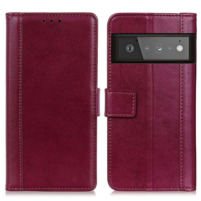 Obudowa Etui Na Telefon do Google Pixel 6 Pro Etui Folio Cerena Faux Leather Folio