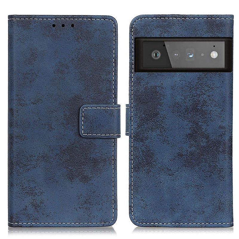 Skórzany Futerał do Google Pixel 6 Pro Anti-fall Cyrius Faux Leather Vintage