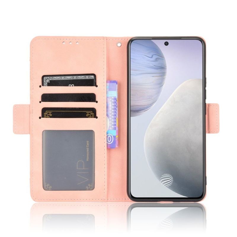 Etui Folio do Vivo X60 Premium Z Posiadaczem Karty