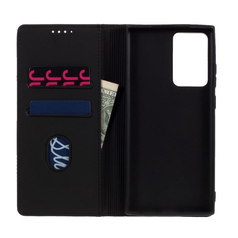 Case do Samsung Galaxy Note 20 Ultra Biznes Etui Folio Miękki Dotyk