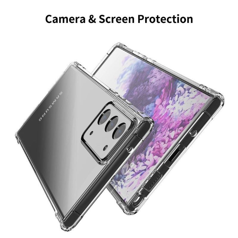 Etui do Samsung Galaxy Note 20 Ultra Przezroczysta Poduszka Powietrzna