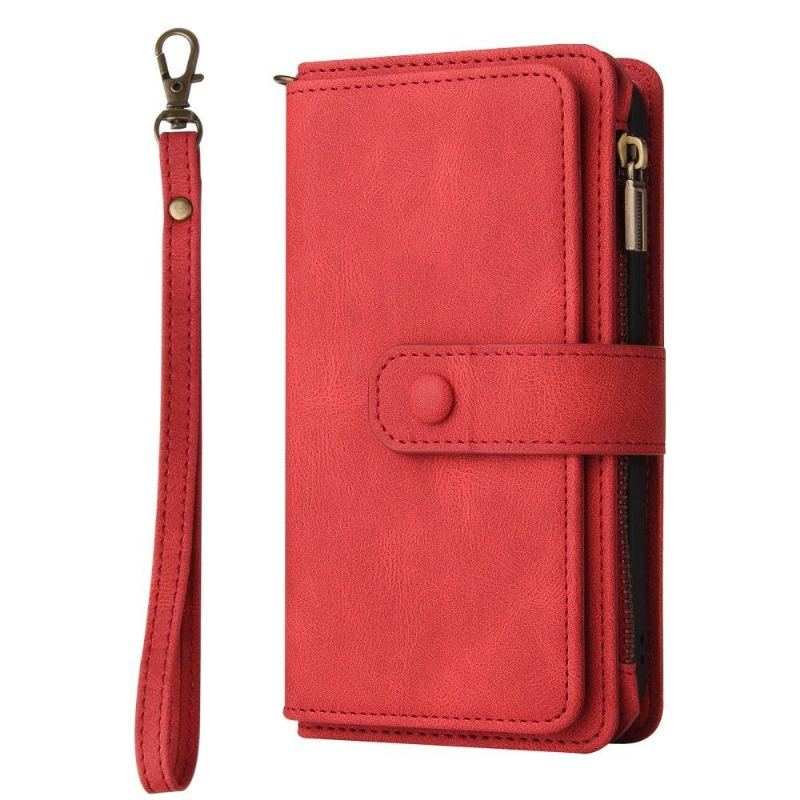 Etui Folio do Samsung Galaxy Note 20 Ultra Classic Portfel z Łańcuch