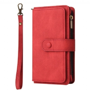 Etui Folio do Samsung Galaxy Note 20 Ultra Classic Portfel z Łańcuch