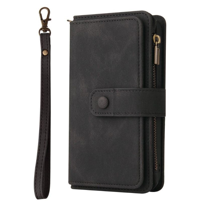 Etui Folio do Samsung Galaxy Note 20 Ultra Classic Portfel z Łańcuch