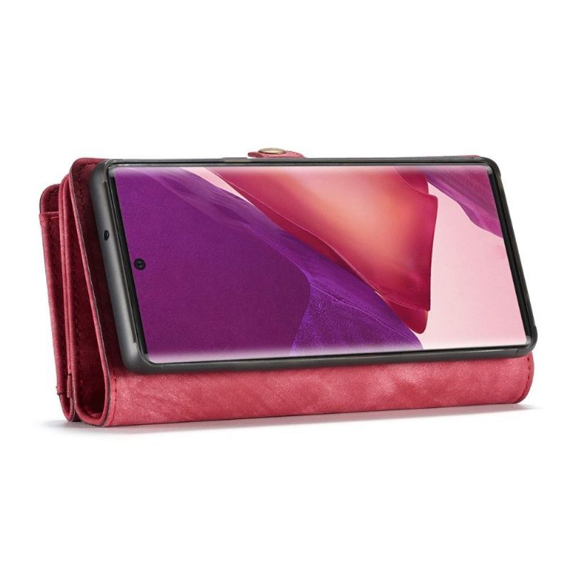 Futerały Etui Folio do Samsung Galaxy Note 20 Ultra 2w1 Czerwony Zielony