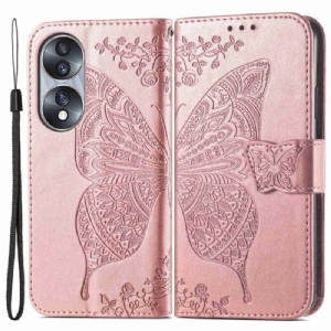 Etui Folio do Honor 70 Barokowy Motyl