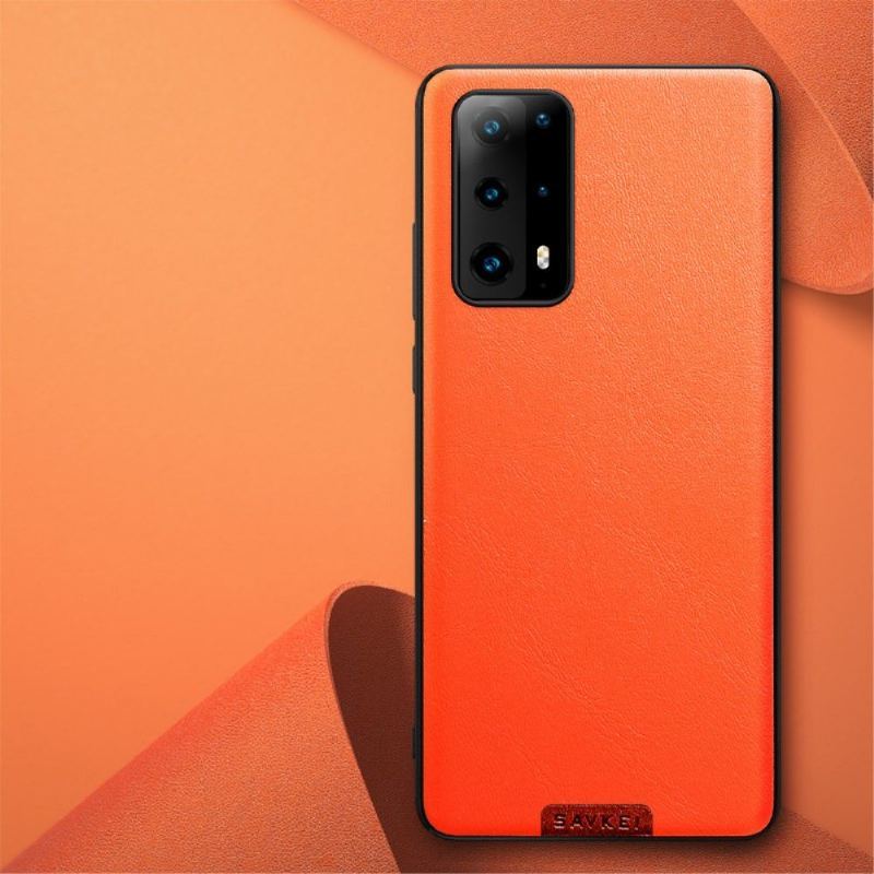 Etui do Huawei P40 Classic Kolorowy Styl Skórzany Efekt