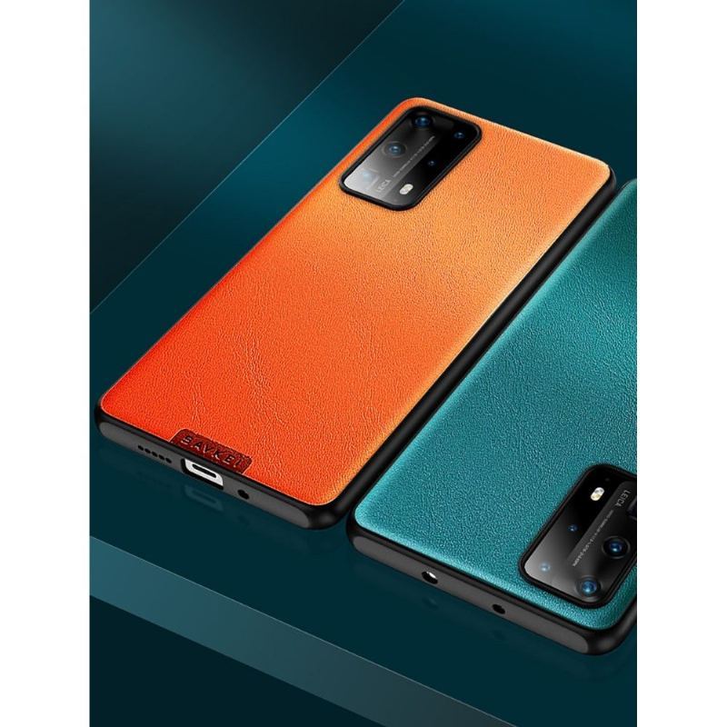 Etui do Huawei P40 Classic Kolorowy Styl Skórzany Efekt