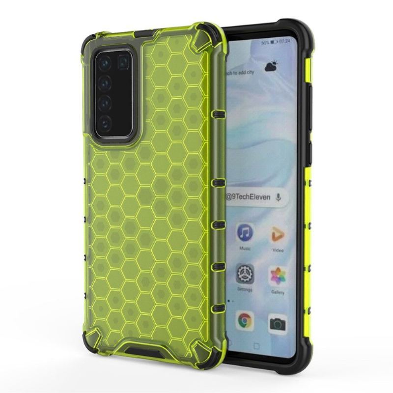 Etui do Huawei P40 Ochraniacz O Strukturze Plastra Miodu