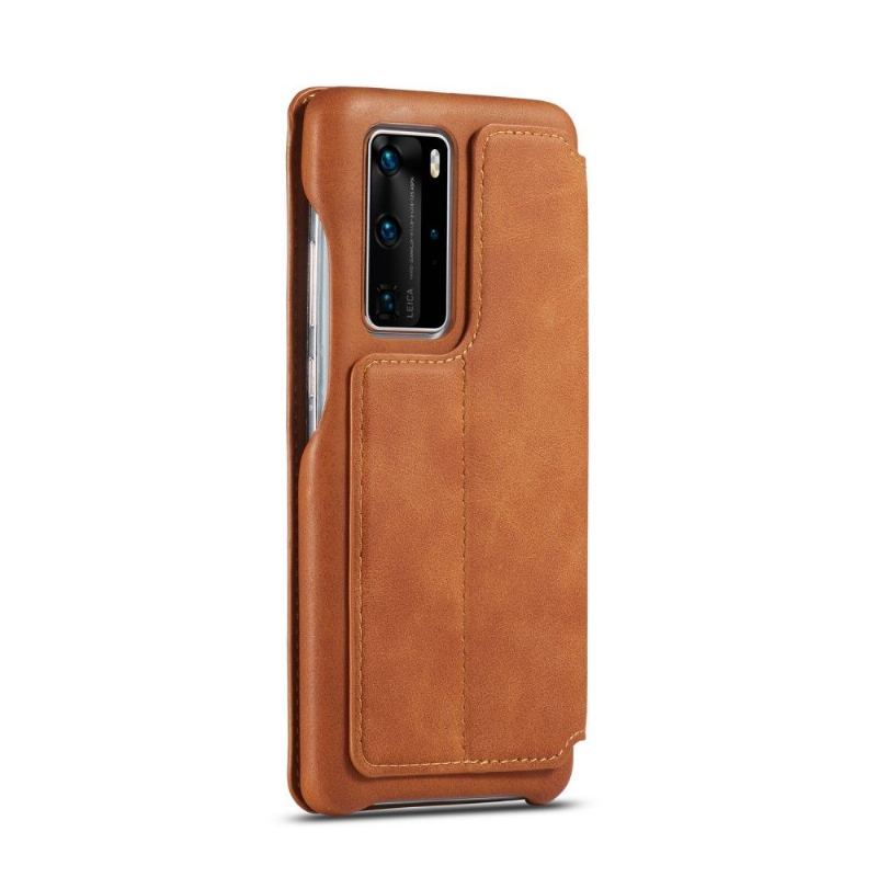 Etui Folio do Huawei P40 Skórzany Futerał Sztuczna Skóra