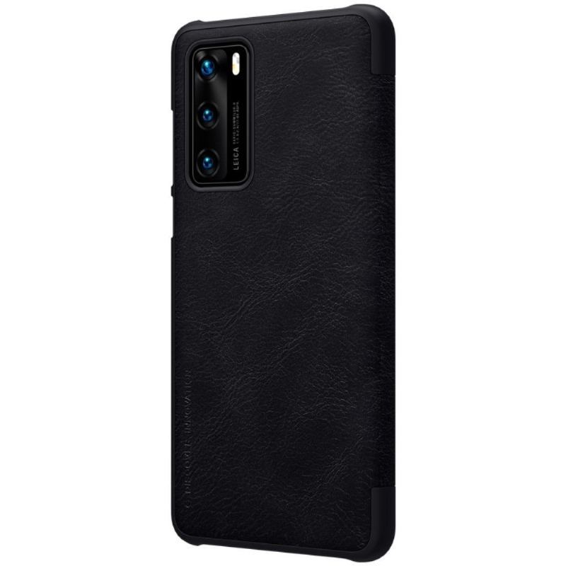 Obudowa Etui Na Telefon do Huawei P40 Qin Series Nillkin Faux Leather