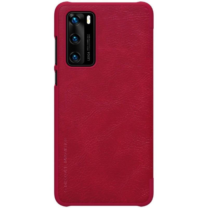 Obudowa Etui Na Telefon do Huawei P40 Qin Series Nillkin Faux Leather