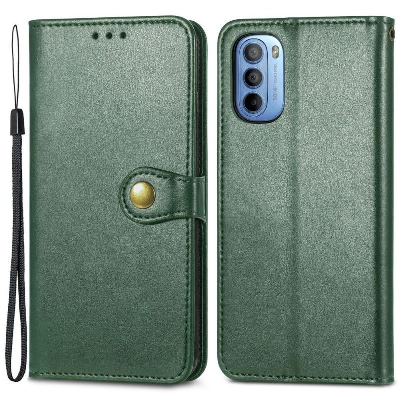 Etui Folio do Motorola Moto G31 / Moto G41 Classic Indila Etui Na Karty Ze Sztucznej Skóry