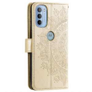 Etui Folio do Motorola Moto G31 / Moto G41 Mandala Sun