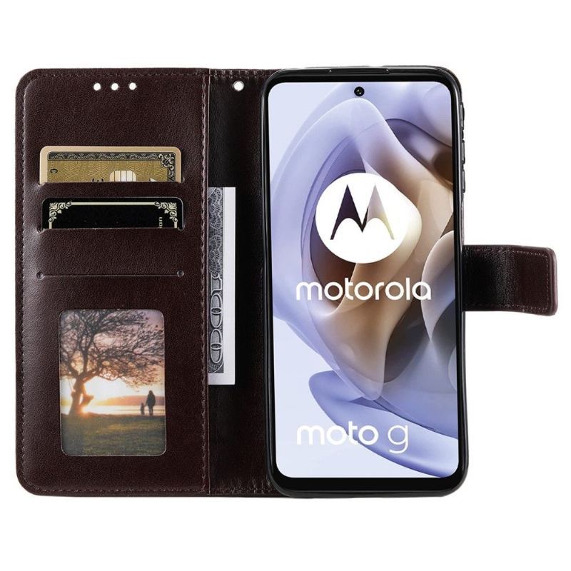 Etui Folio do Motorola Moto G31 / Moto G41 Mandala Sun