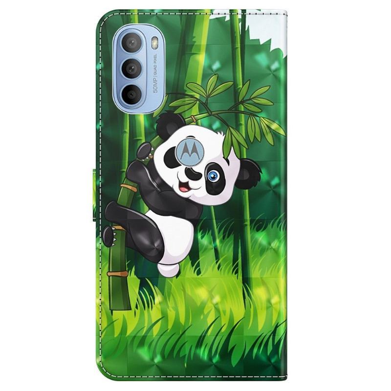 Etui Folio do Motorola Moto G31 / Moto G41 Panda Perched