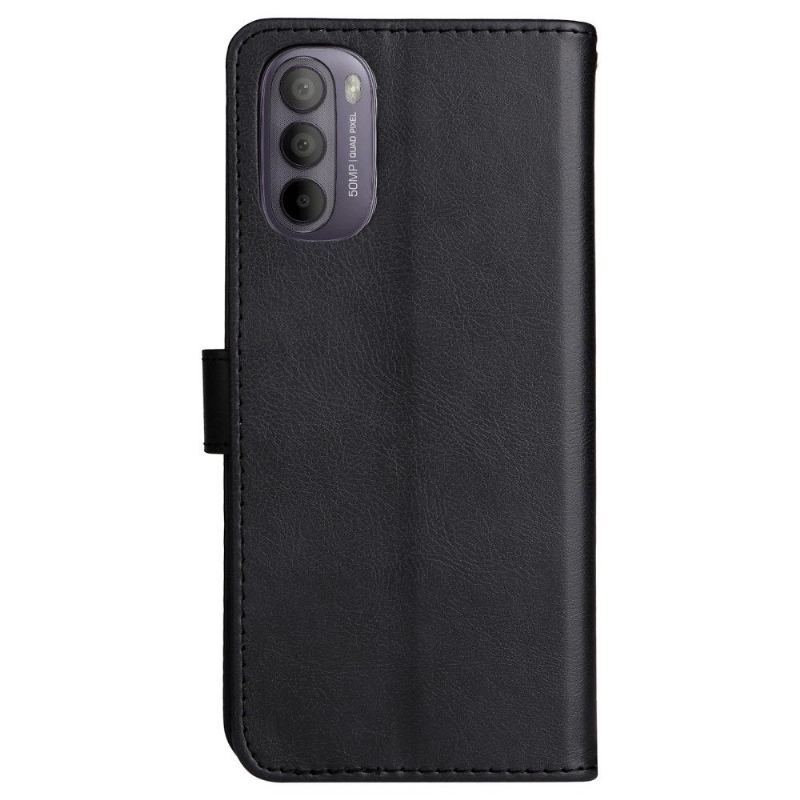 Etui Folio do Motorola Moto G31 / Moto G41 z Łańcuch Sylvette