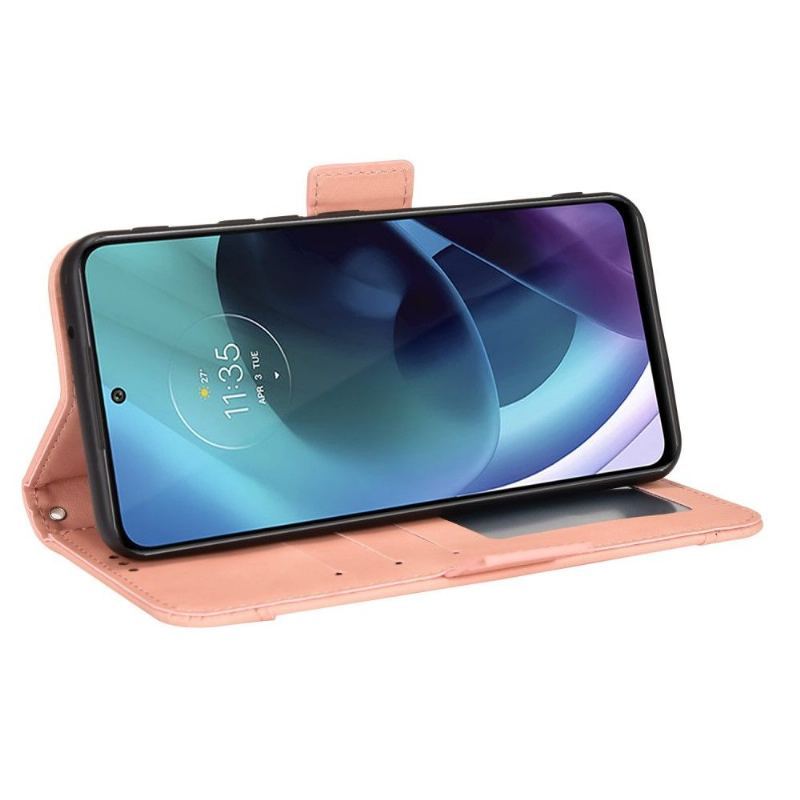 Obudowa Etui Na Telefon do Motorola Moto G31 / Moto G41 Premium Z Posiadaczem Karty