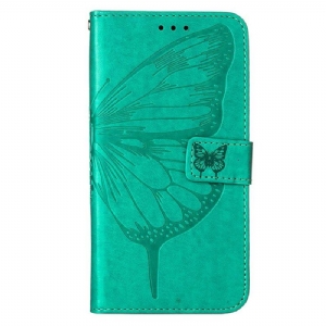 Etui Folio do OnePlus Nord CE 3 Lite 5G Motyl Ze Smyczą