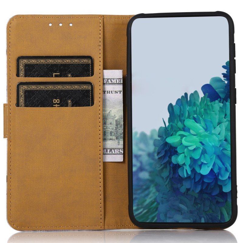 Etui Folio do OnePlus Nord CE 3 Lite 5G Wieża Eiffla Poety