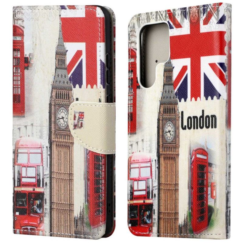 Etui Folio Do Samsung Galaxy S24 Ultra 5g Życie W Londynie