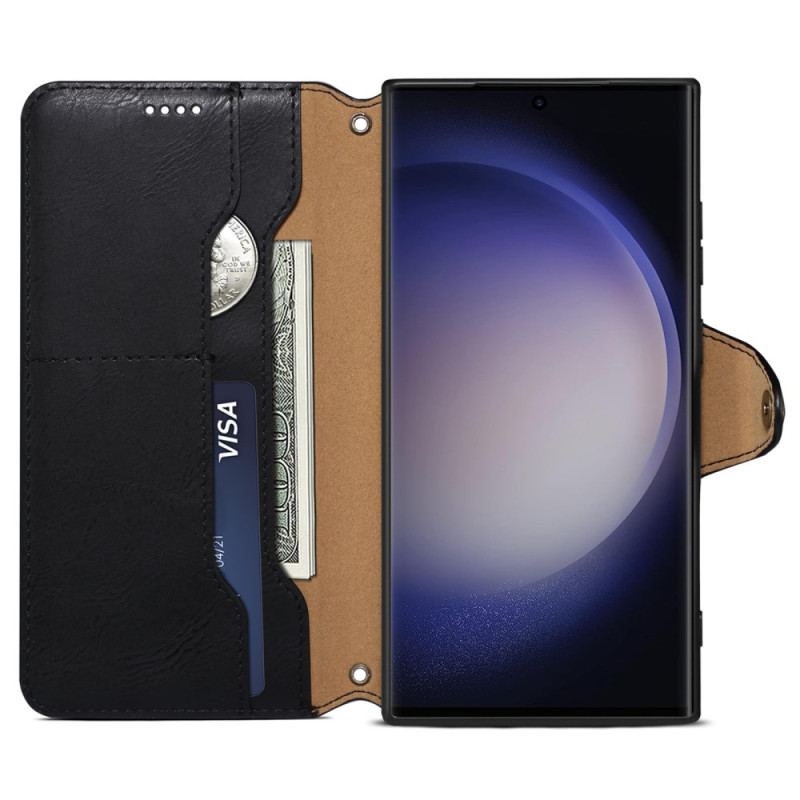 Etui Folio Samsung Galaxy S24 Ultra 5g Denior