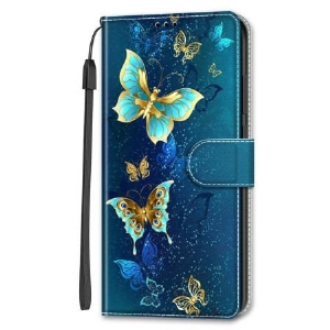 Etui Folio Samsung Galaxy S24 Ultra 5g Dwa Motyle Z Paskiem