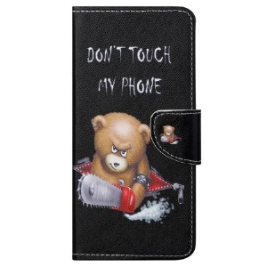 Etui Folio Samsung Galaxy S24 Ultra 5g Niebezpieczny Niedźwiedź Etui Ochronne