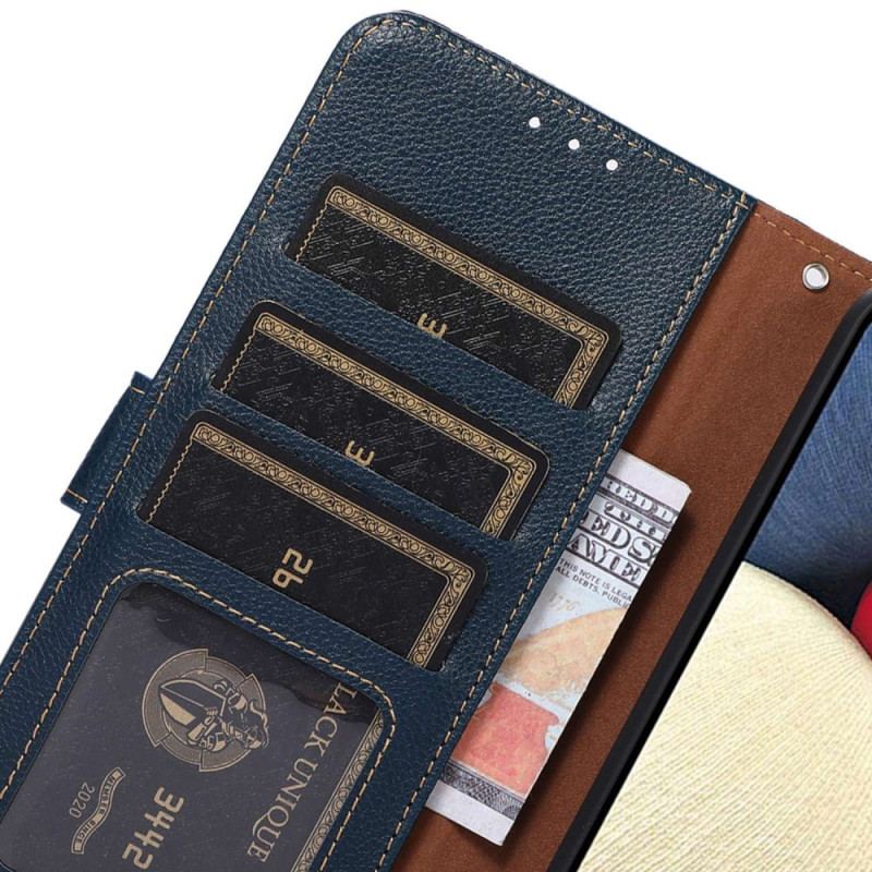 Etui Folio Samsung Galaxy S24 Ultra 5g Z Blokadą Rfid Khazneh Etui Ochronne