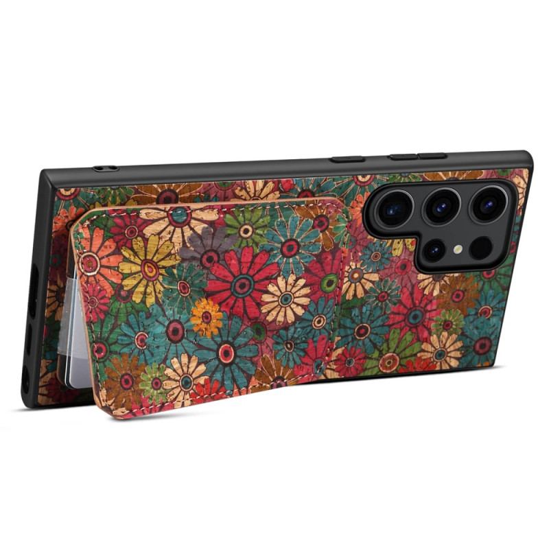 Etui Samsung Galaxy S24 Ultra 5g Z Etui Na Karty W Kwiaty